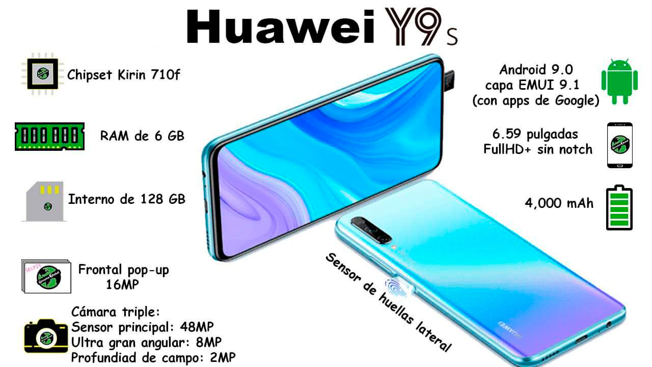 Cusco Celulares Huawei Y9s Caracteristicas
