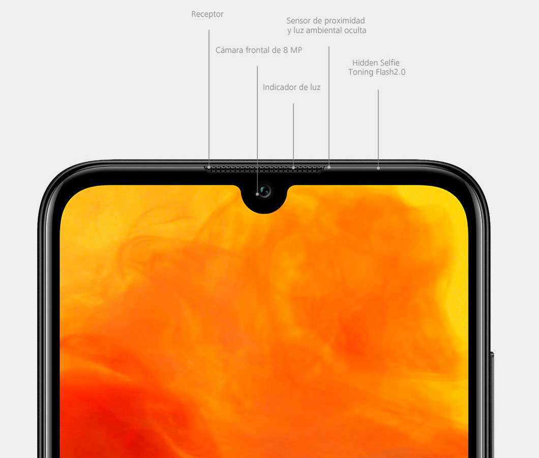 Huawei Y6 2019 camara caracteristicas