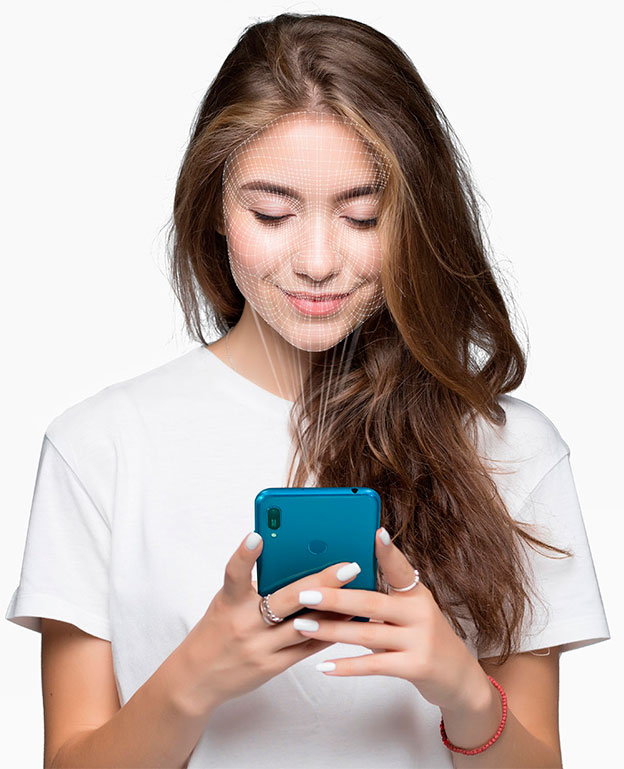 Huawei y6 2019 proteccion facial caracteristicas