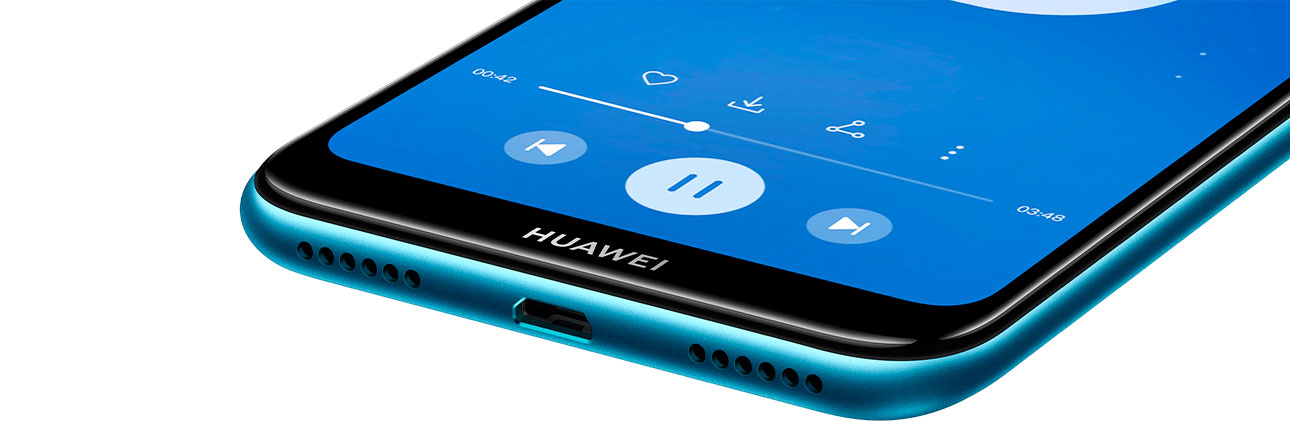 Huawei y6 2019 Sonido caracteristicas