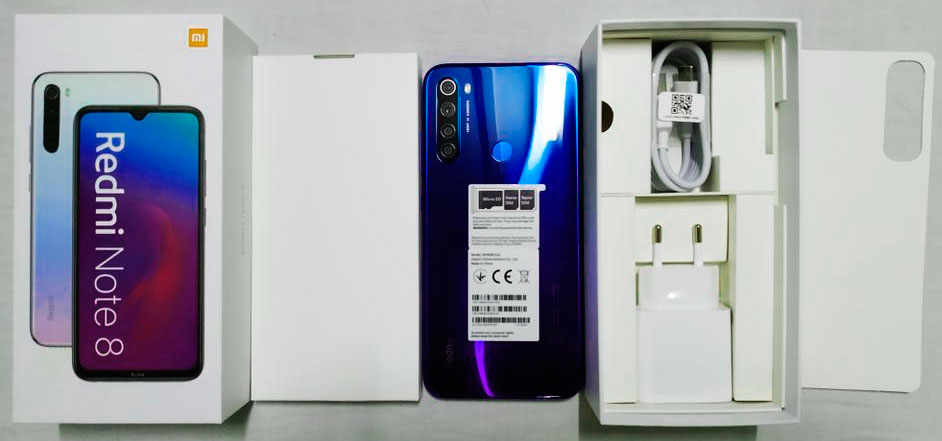 Que incluye en la caje del Redmi Note 8?