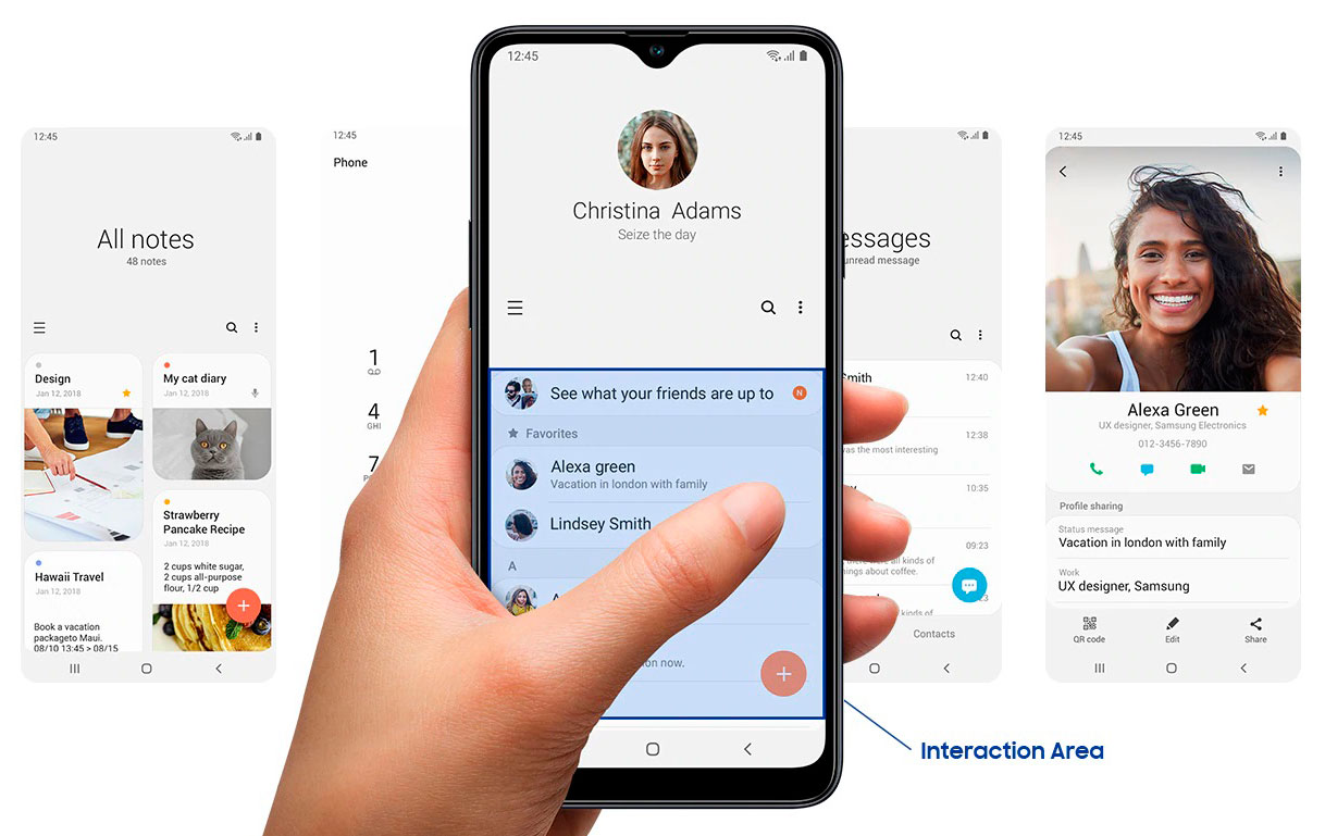 Samsung A20s Android one UI Core