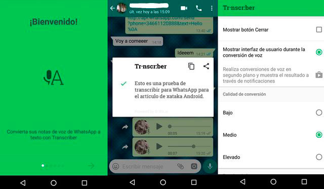 WhatsApp truco de como transcribir los mensajes de voz