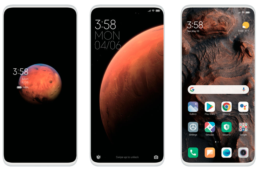 Xiaomi MIUI 12 Pantalla