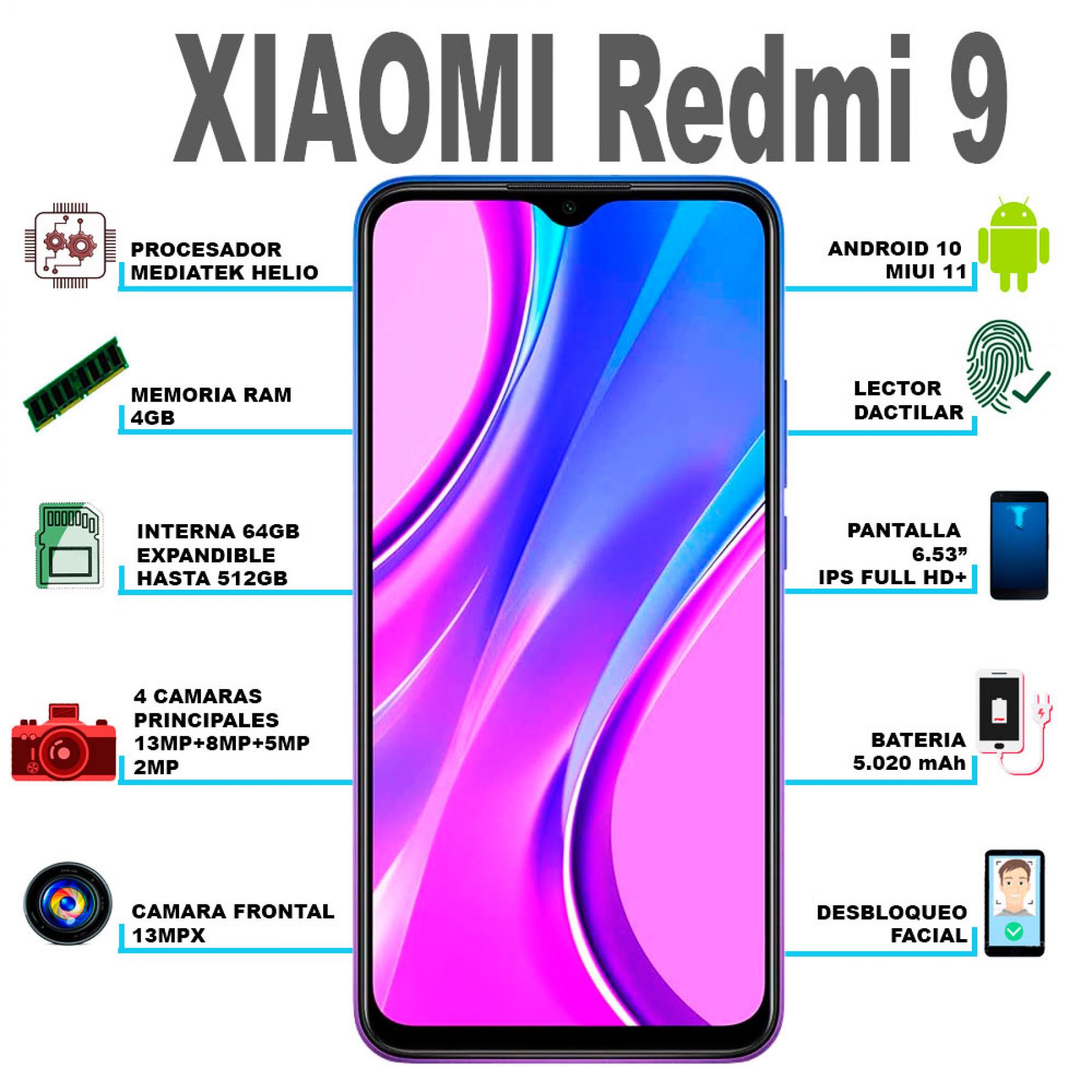 Xiaomi Redmi Note 9 64GB Caracteristicas & Precios